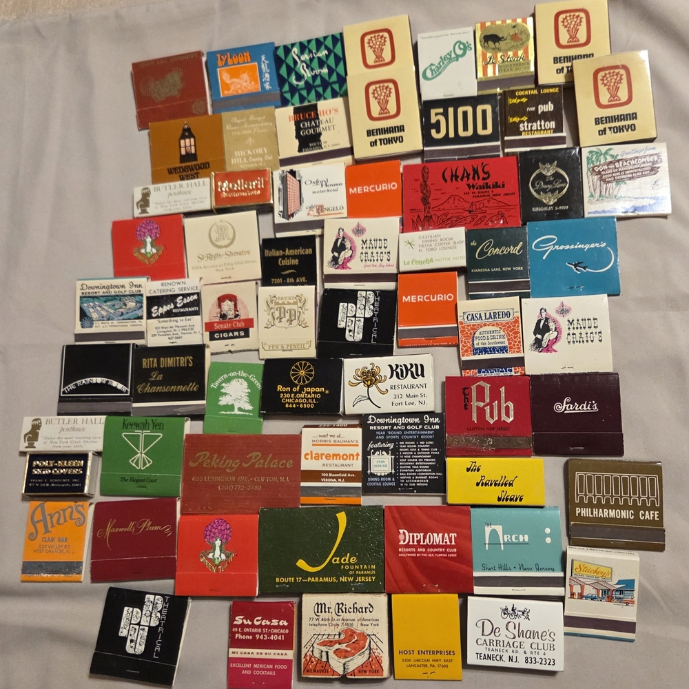 Vintage Matchbook Collection